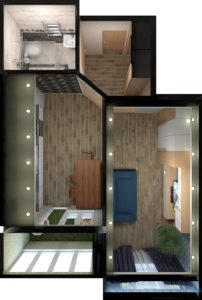 Full Room дизайн проект квартири