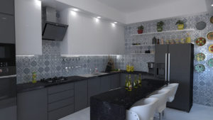 Full Room дизайн кухня